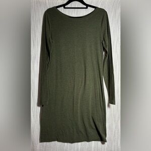 Lole Olive Green Long Sleeve Dress